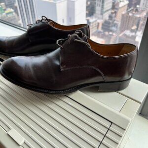 Paul Evans Newman Derby – Dark Brown Italian Leather (Size 6.5 / Fits US 8.5)